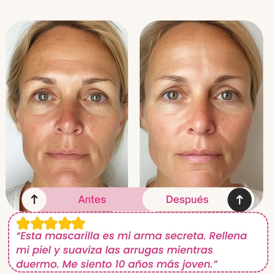 Skinly - Mascarilla de Colágeno y Péptidos de Acción Profunda