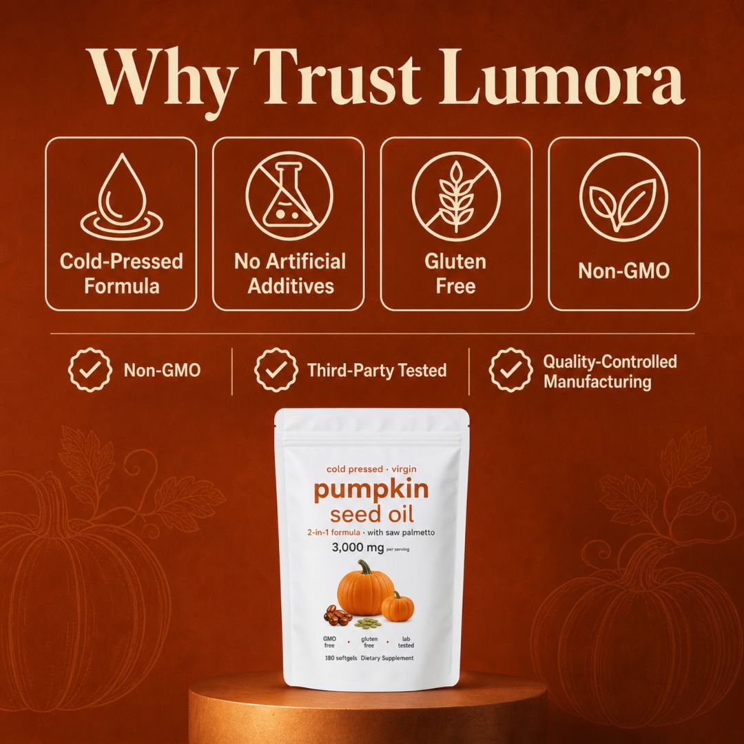 Lumora - Pumpkin Seed Oil for Bladder Control