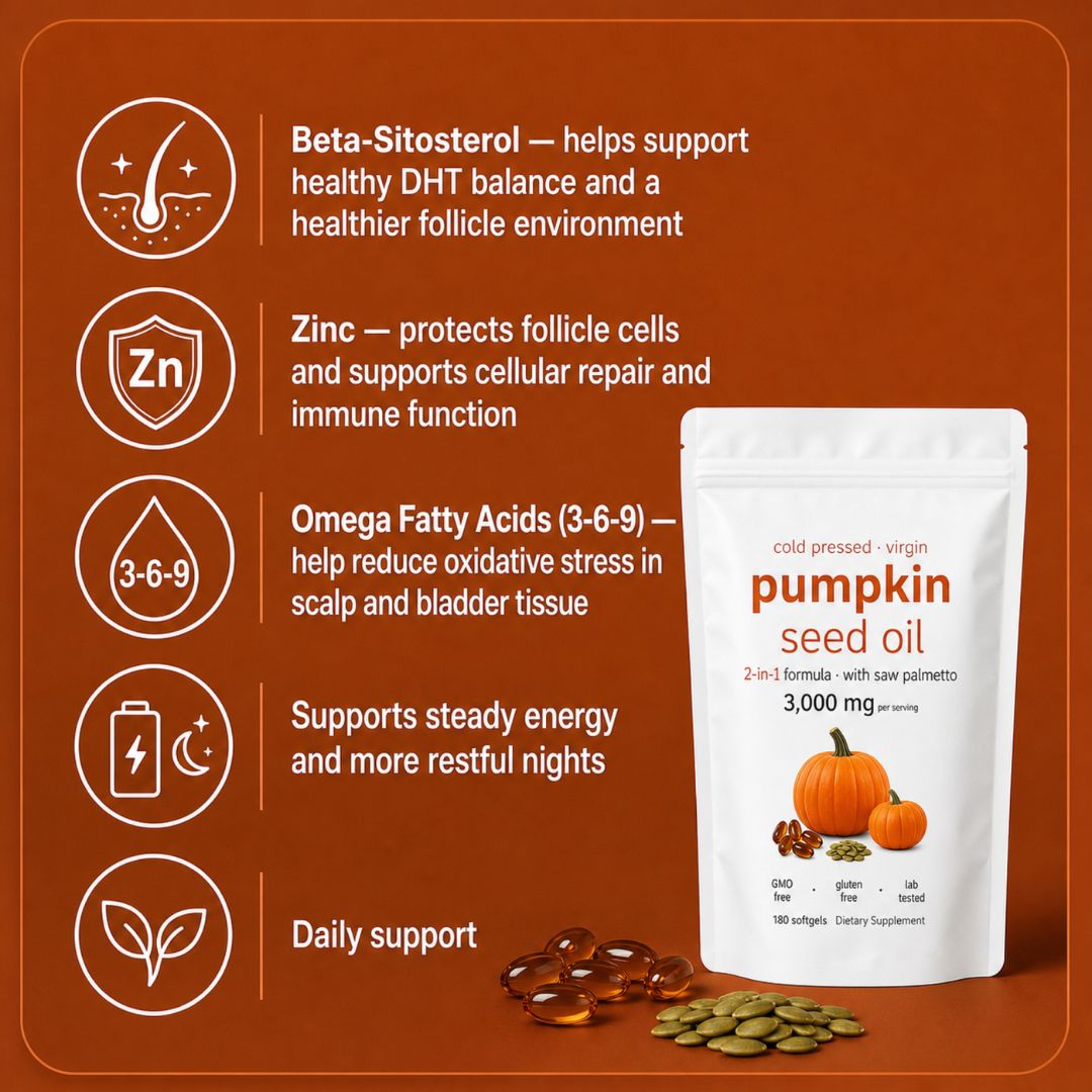 Lumora - Pumpkin Seed Oil for Bladder Control