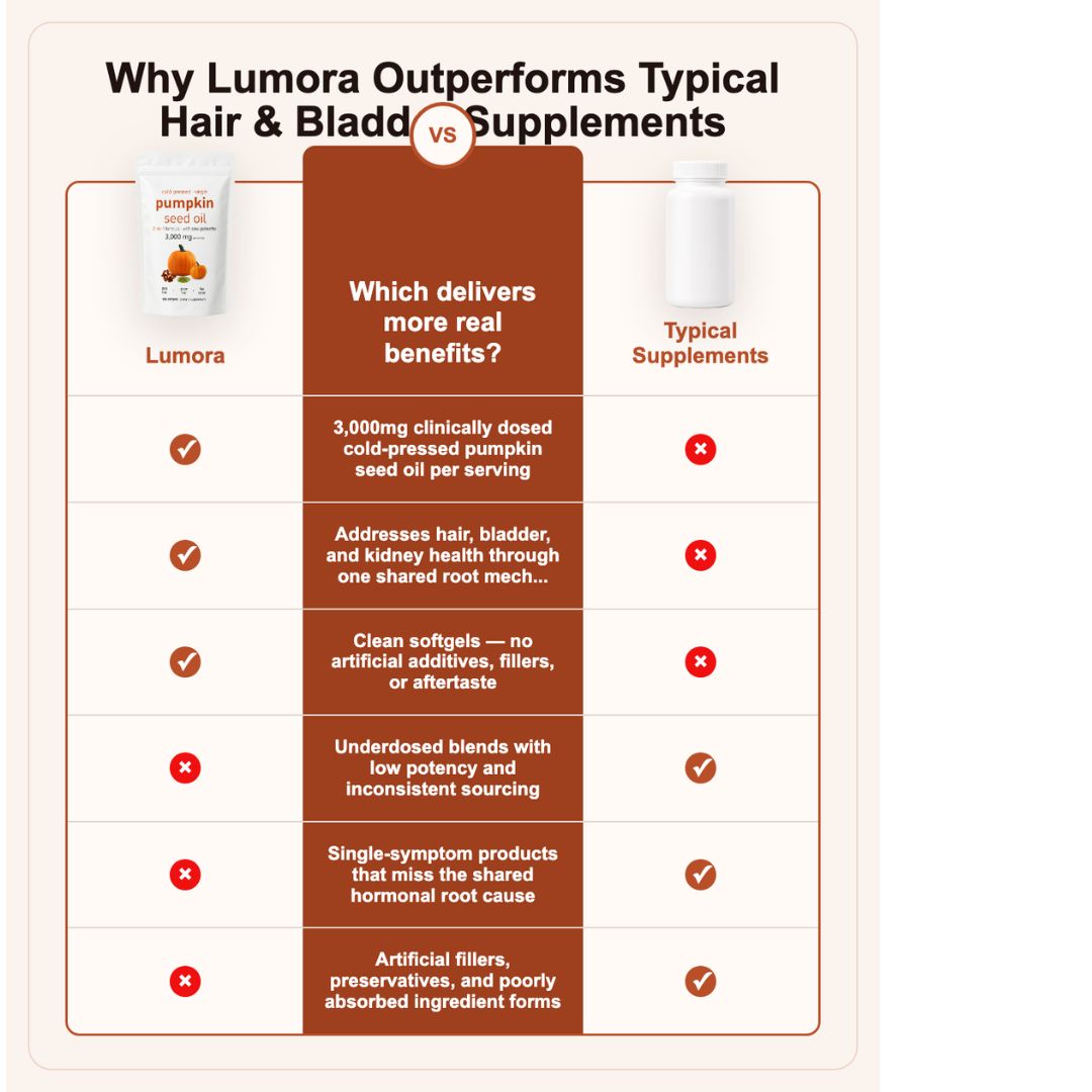 Lumora - Pumpkin Seed Oil for Bladder Control